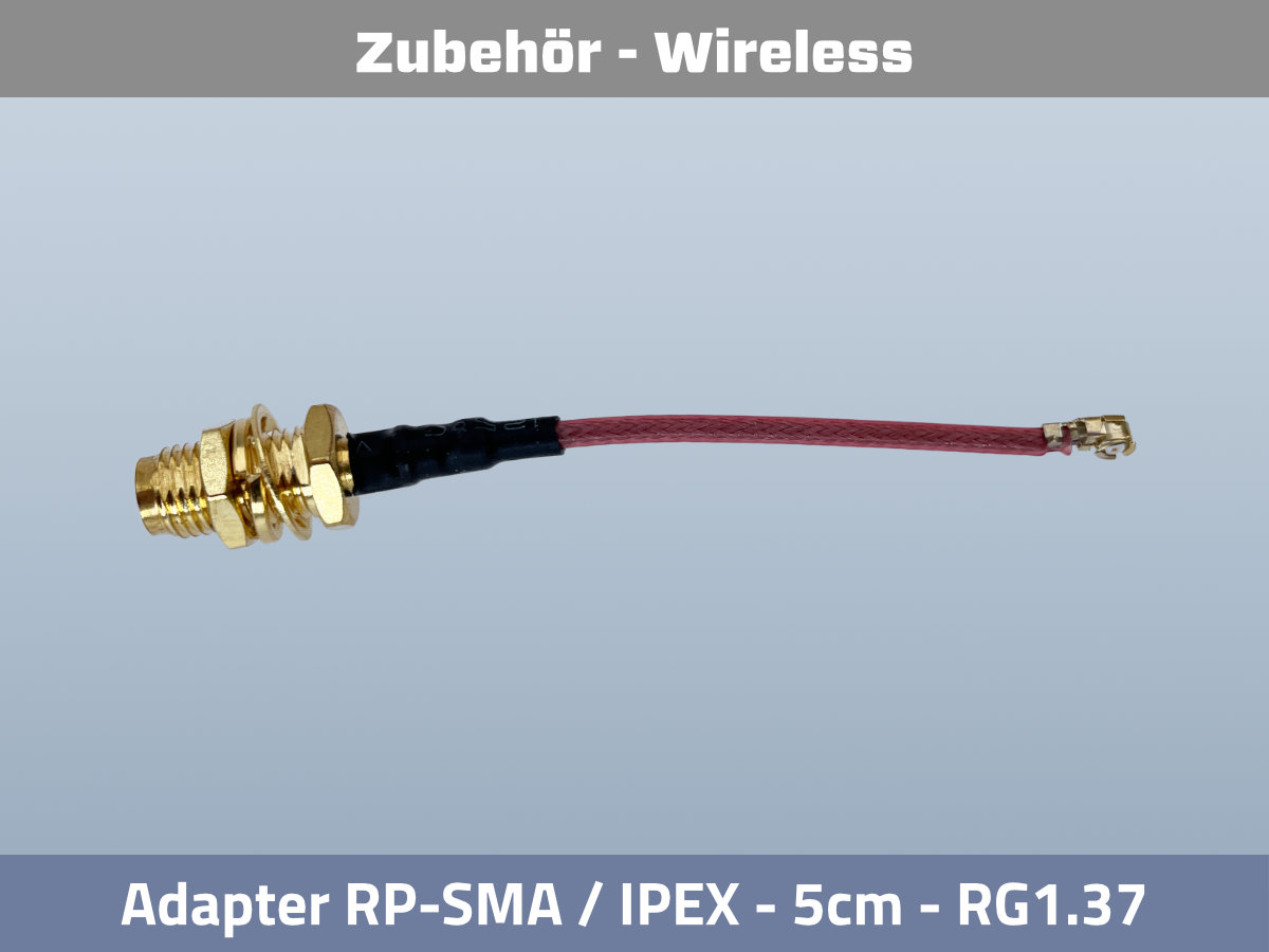 RP-SMA nach IPEX Adapter 5cm top Bild